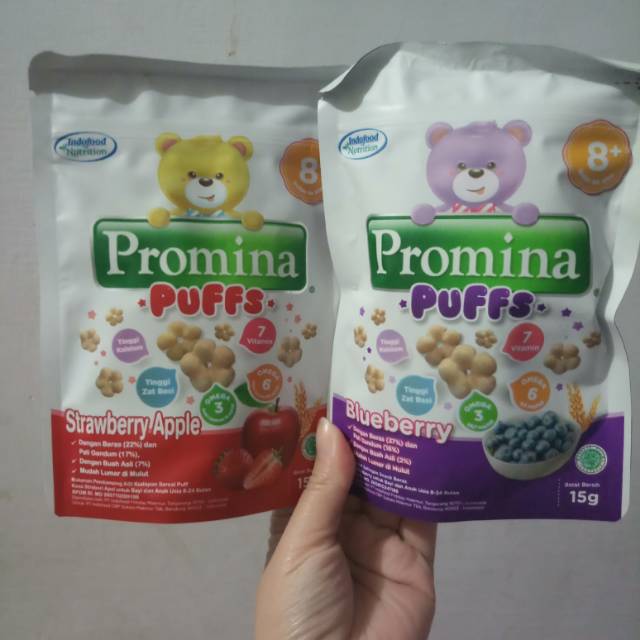 Paket isi 3 promina Puffs