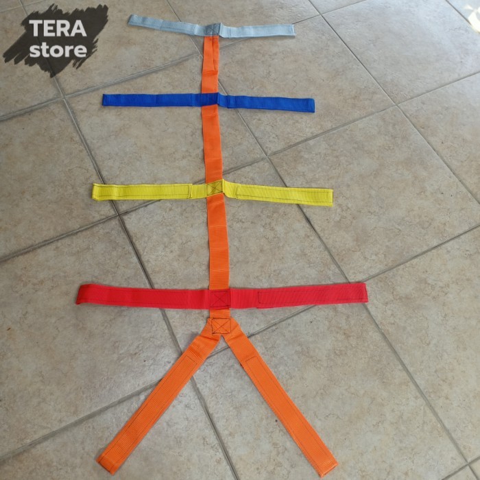 

backboard color code spider strap for spine board tali laba laba