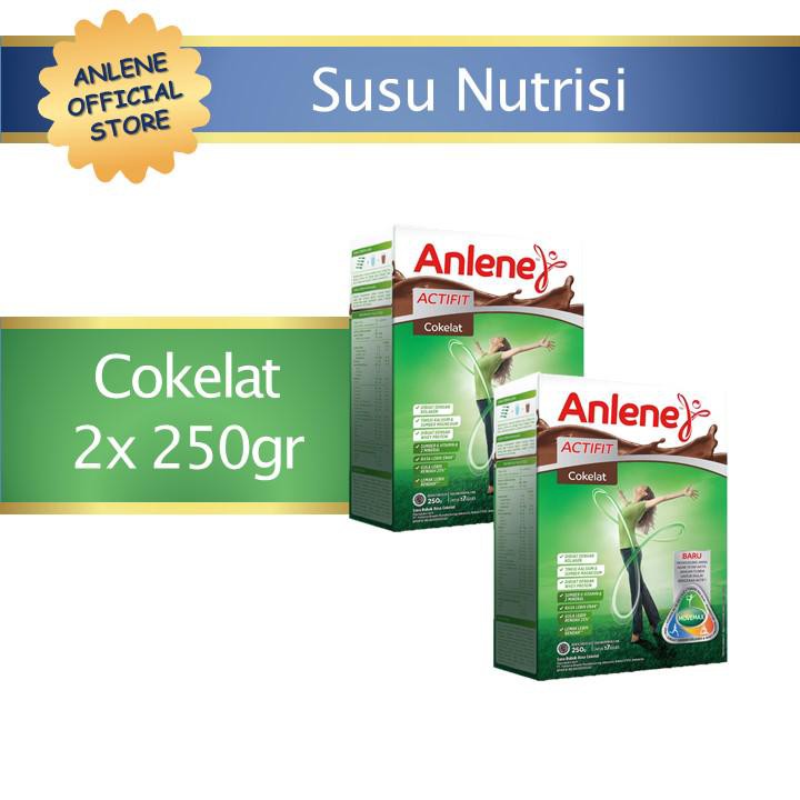 

Anlene Actifit Cokelat 250 gr - 2 pcs