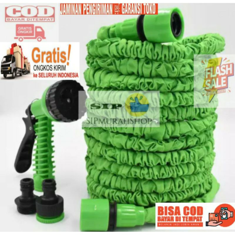 Selang Air Anti Bocor Selang Serbaguna Flexible Expandable Magic Hose Selang Taman Cuci Motor Hewan