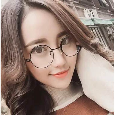 Kacamata Oval Korea/Optical Glasses Kaca Mata Bulat Design Korea Pria DanWanita