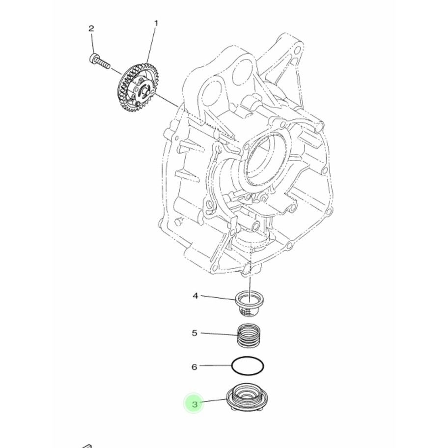 BAUT OLI BAWAH NMAX ASLI ORIGINAL YAMAHA fix