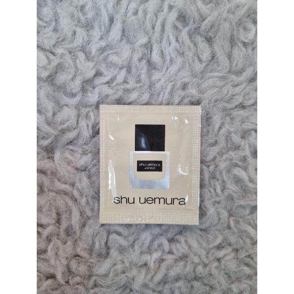 SHU UEMURA UNLIMITED FLUID FOUNDATION 474 LIGHT APRICOT MINI SAMPLE SACHET TRAVEL SIZE 1 ML 1ML