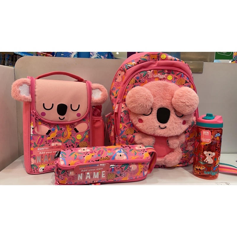 SMIGGLE JUNIOR LIL MATES BIG KOALA SET/TAS RANSEL SET SMIGGLE