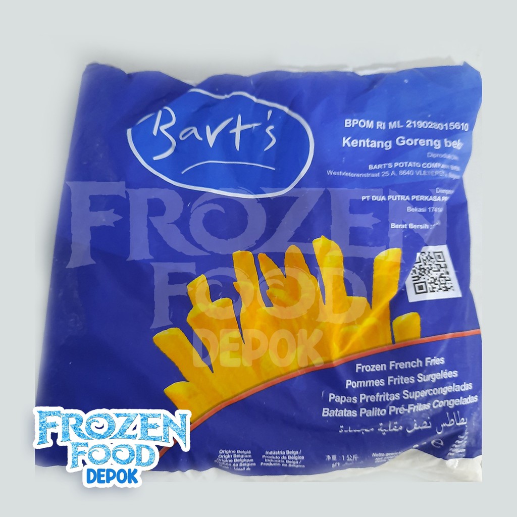 

Barts French Fries 1 kg