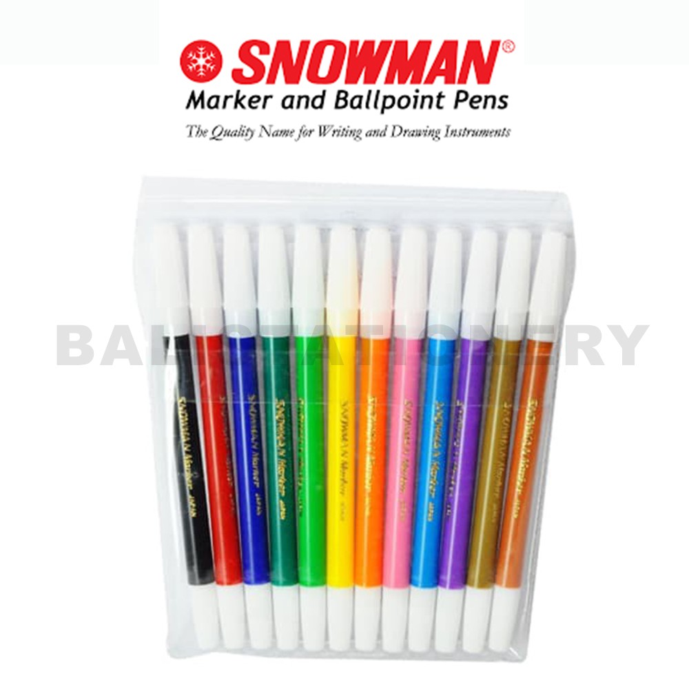 

SPIDOL SNOWMAN 12 WARNA