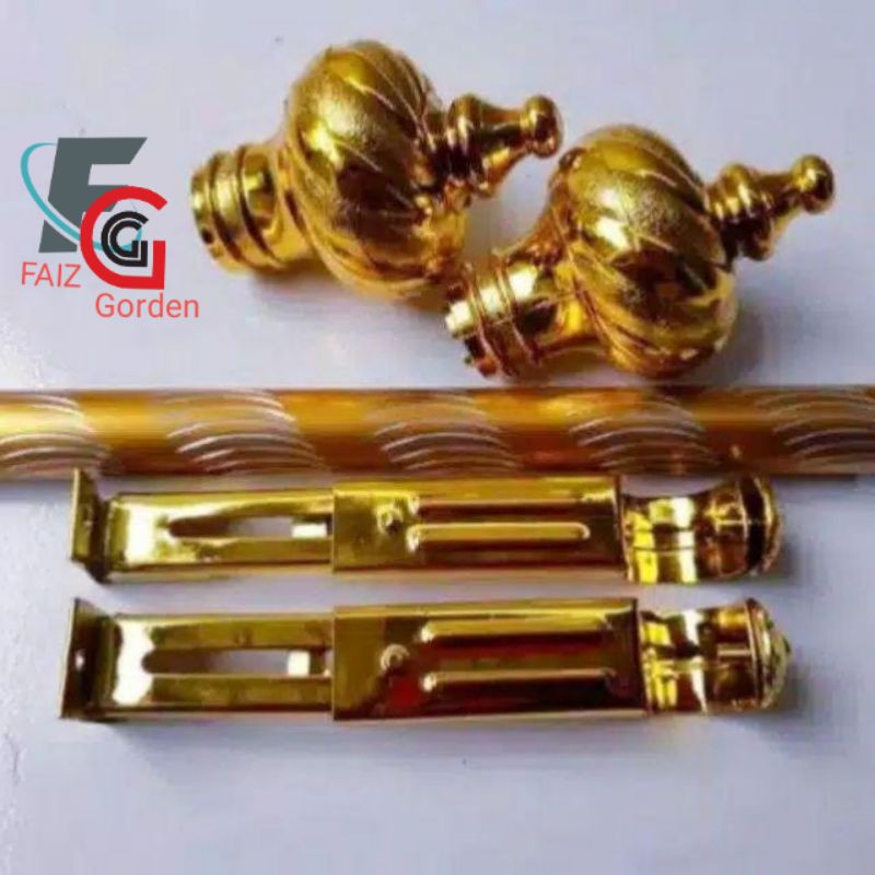 TIANG HORDENG SET KOMPLIT BATANG GORDEN REL PIPA GORDEN 1 METER