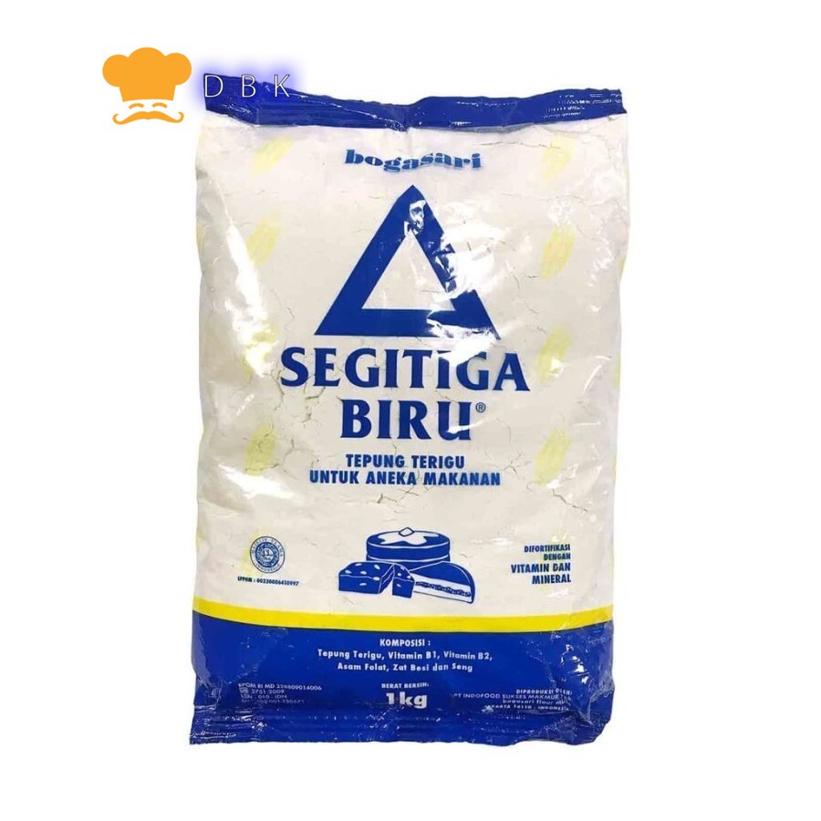 Terigu Segitiga Ekonomi 1kg segitiga transparan