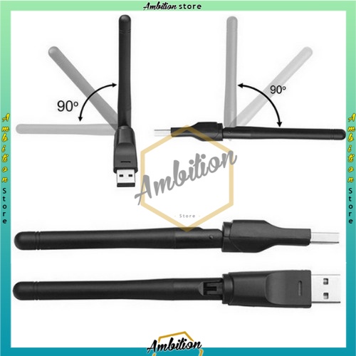 MT7601 [Bisa Bayar Ditempat]  USB Wifi Dongle Receiver Parabola dan Terrestrial DVB-T2