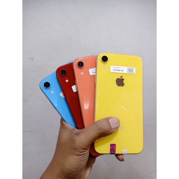 Iphone XR 64GB Second Ex Inter Original 3Utools aman-64GB