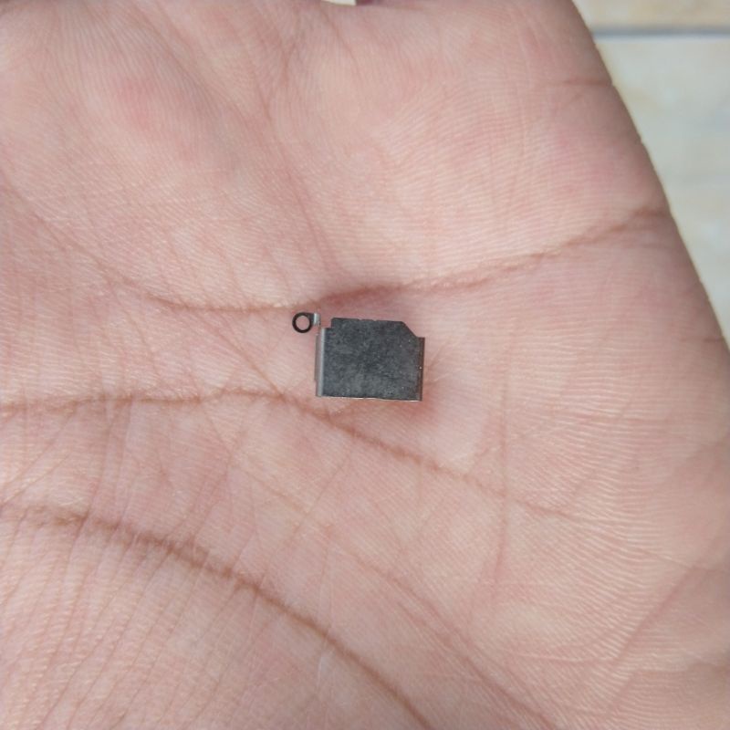 plat seng tutup kamera iphone 6 ori copotan