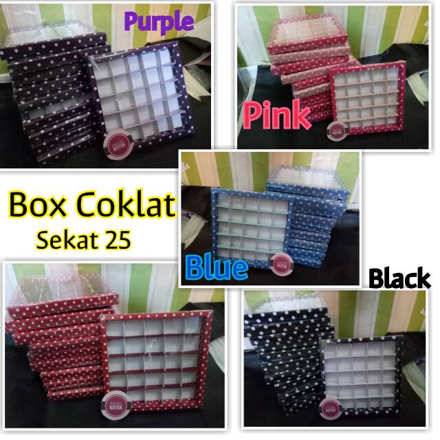 

BOX COKLAT sekat 25