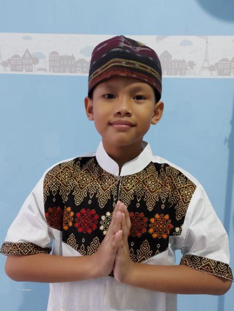 Koko Batik Couple Broken White / Putih / Koko Murah / Koko Batik