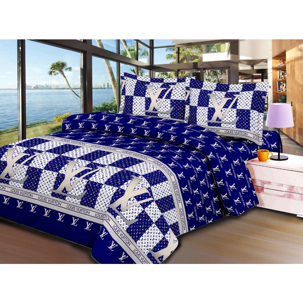 (PROMO) SPREI UKURAN 180X200 / 160X200/PROMO SPREI MOTIF LV UKURAN 180X200 MURAH /PROMO SPREI LV HOM