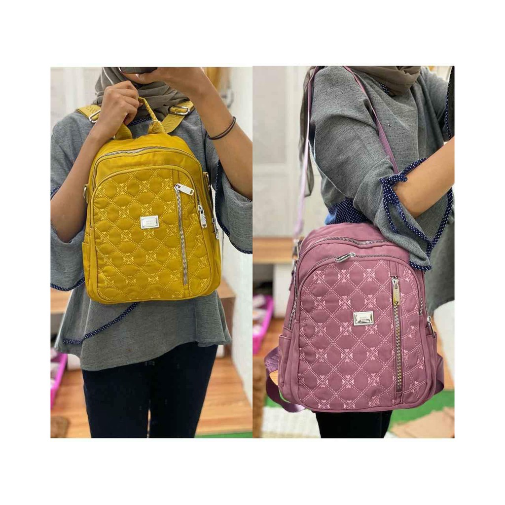 Tas Ransel Wanita Tas ransel Chibao 0864-22-30 Bahan kanvas Terbaru. Ransel Chibao Ransel Kanvas Bisa Bayar Ditempat.!!!