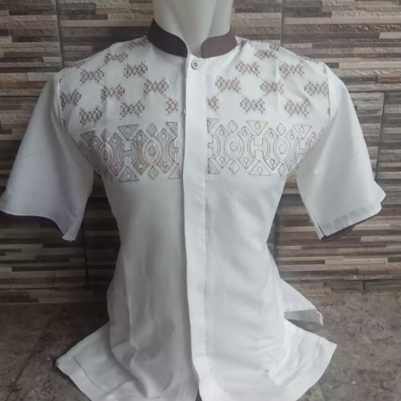 Baju Koko Bahan Katun / Baju Muslim / Koko Murah