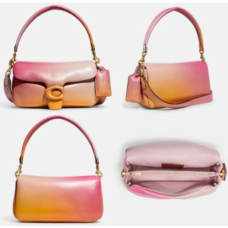 pelunasan coach tabby pillow 26 petunia ombre