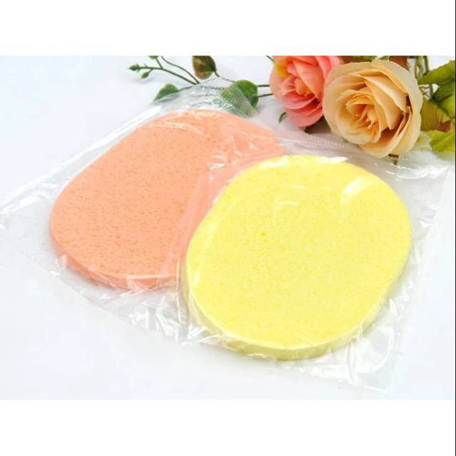 Spons Pembersih Masker | Spons Kentang Facial Stick | Facial Sponge Pembersih Masker