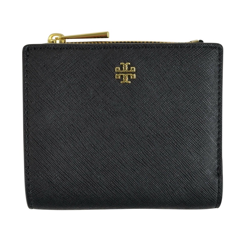 TORY BURCH TB Emerson Mini Wallet Black 52902