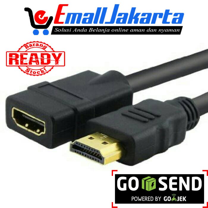 Kabel Hdmi Extension Male To Female 20 Cm