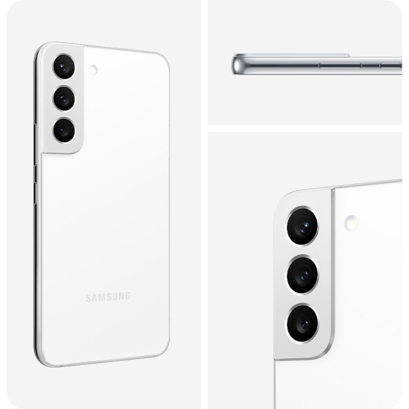 Terbaru HP Samsung Galaxy S22+ 5G 8/256 Ram 8GB Rom internal 256GB - New SEIN Original Garansi Resmi - Handphone Dynamic Amoled Snapdragon 8 Gen 1 - Warna Baru Black Green White Pink Hitam Hijau White - S22 Plus 8/128 128GB 8 128 256 GB - Promo Murah-Phantom White