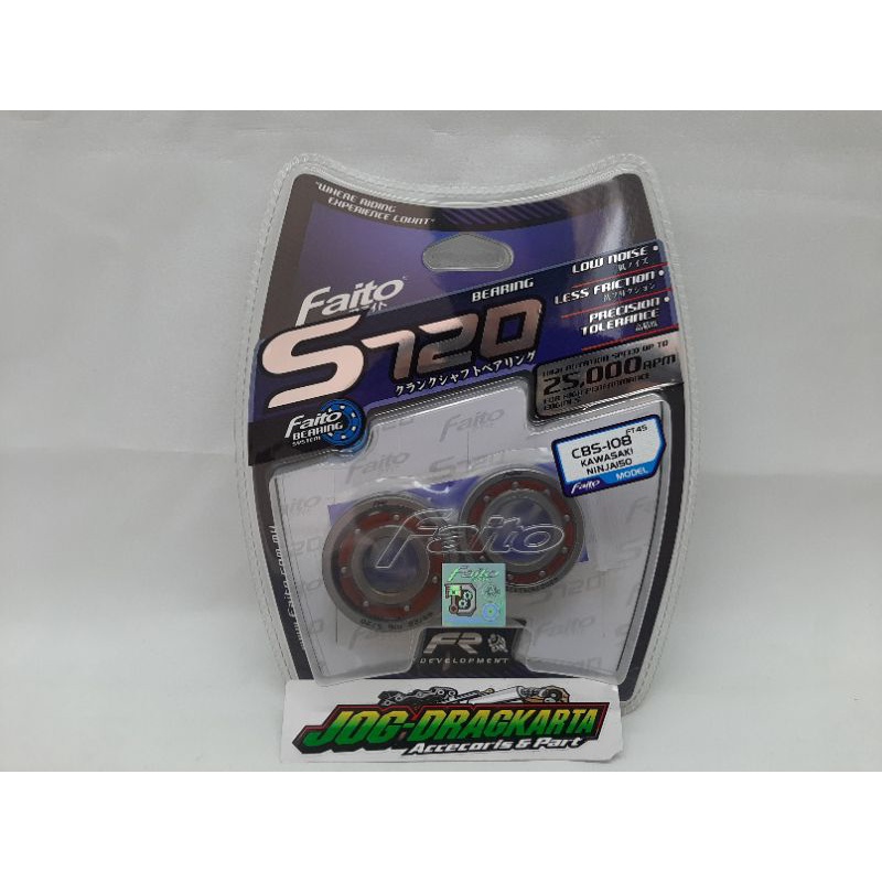 BEARING LAHER KRUK AS KAWASAKI NINJA R SS RR NEW RR OLD ZX150 FAITO RACING S720 ORIGINAL FAITO RACIN