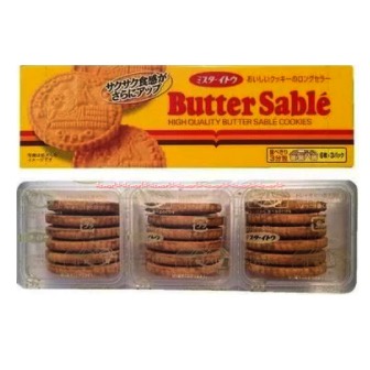 Mr. Ito Butter Sable Cookies Japan 180gr Kukis Mentega Snack Cemilan Buter Cookie mr ito Mrito Mr.ito Buttersable