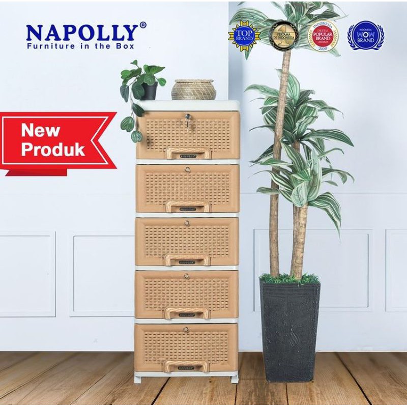rak lemari napolly