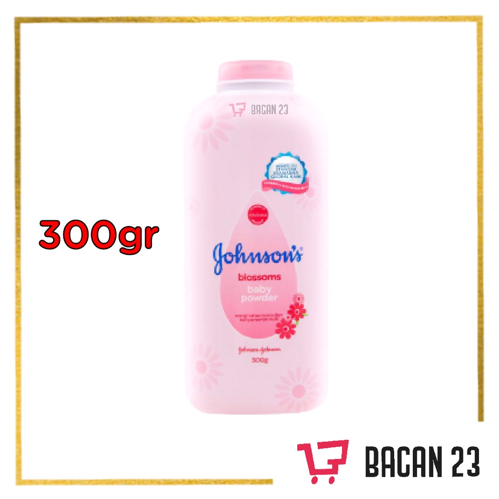 Johnson's Baby Powder Bloosom ( 300 gr ) / Bedak Bayi / Bacan 23 - Bacan23