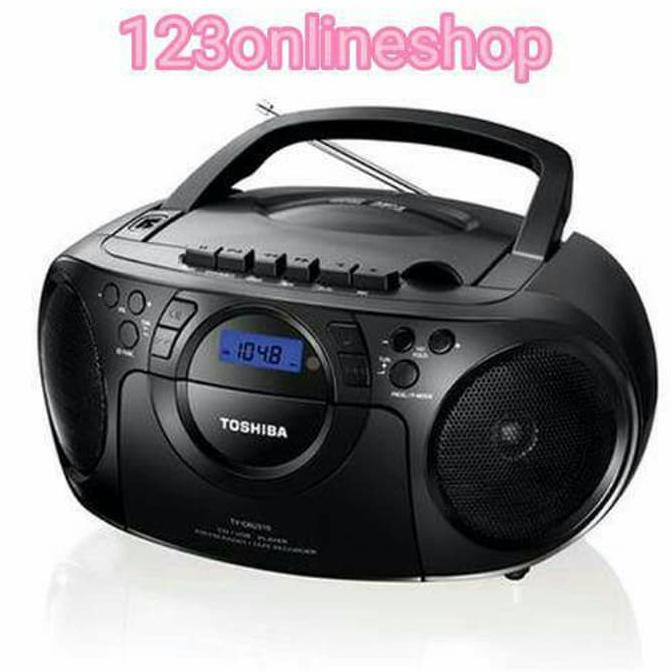 mini compo toshiba TY-CKU310 kaset pita cd mp3 usb radio original