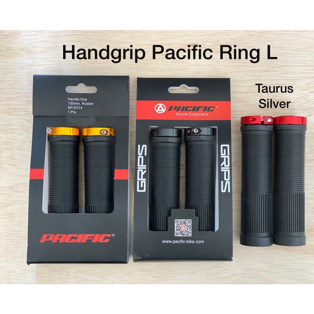 TERMURAH!!! Handgrip Sepeda Ring Lock / PACIFIC / Realpict