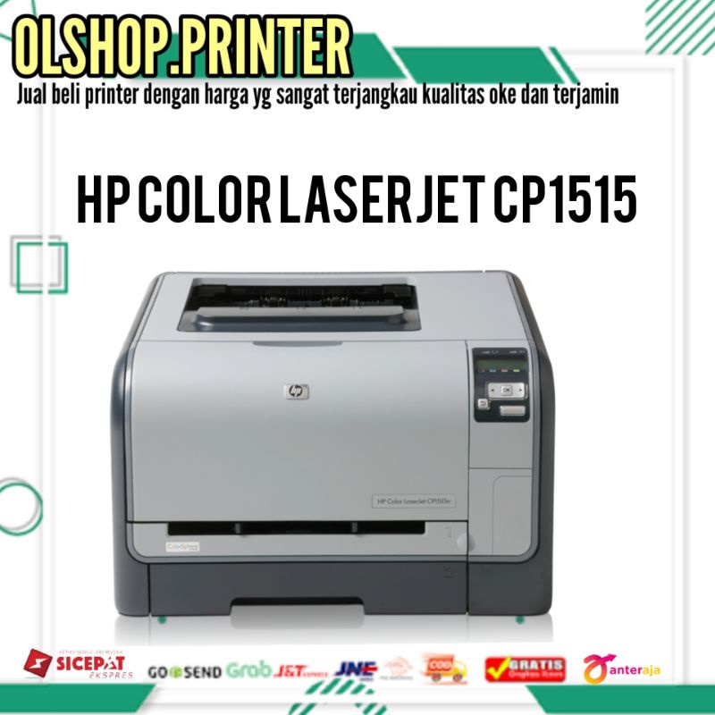 printer hp color laserjet cp1515 second rasa baru