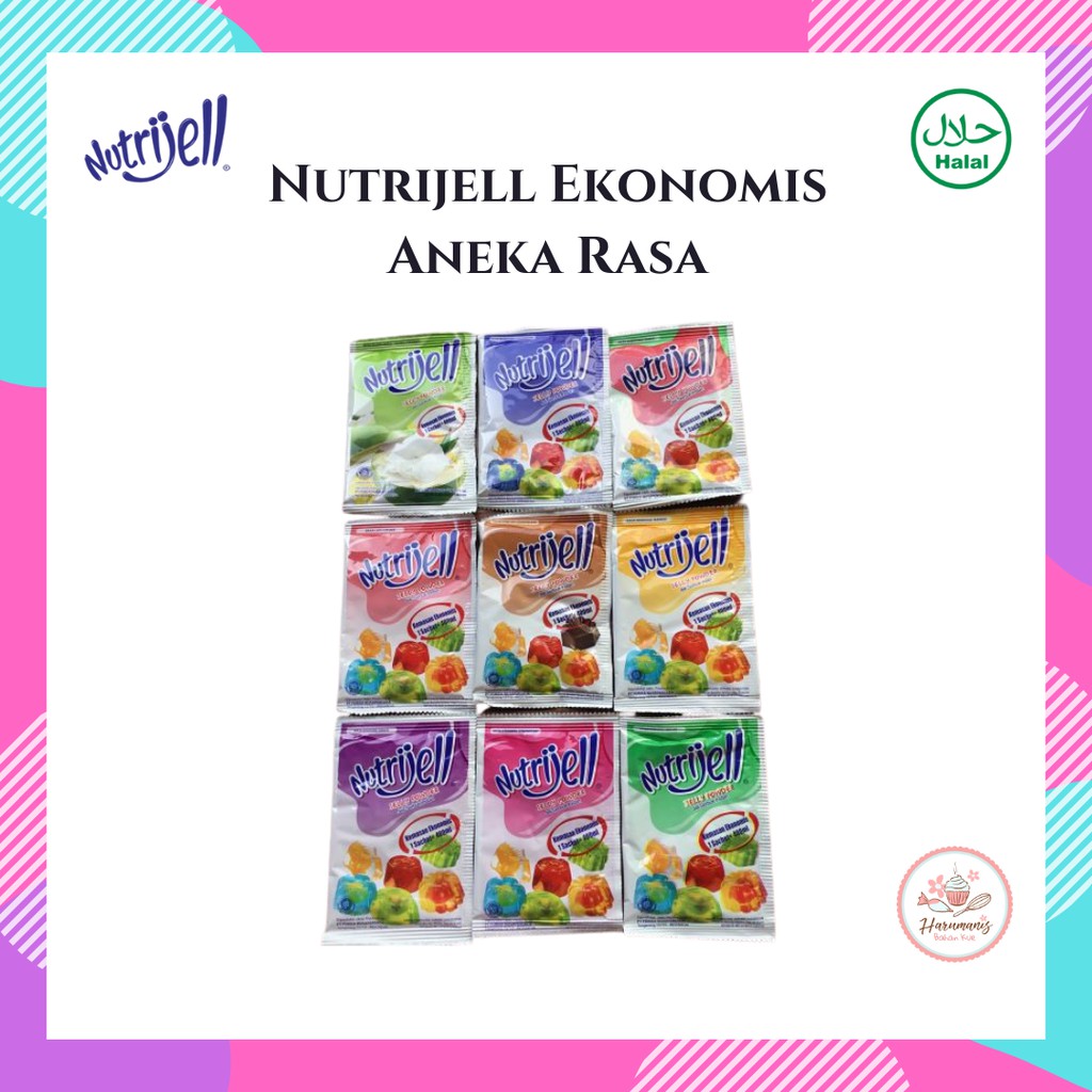 Nutrijell Ekonomis Aneka Rasa 10gr