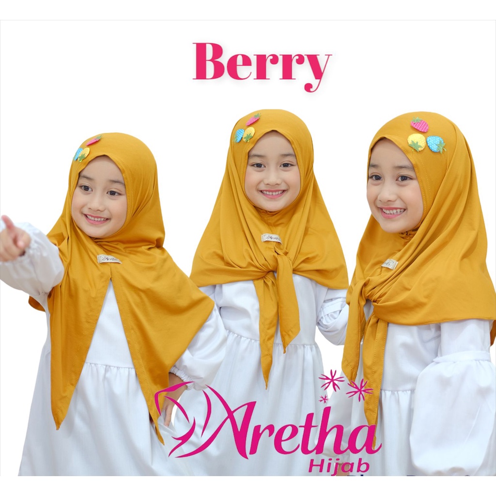 HIJAB SEGITIGA INSTAN ANAK BERRY ORI ARETHA