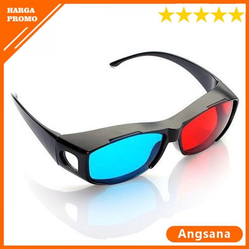 Kaca Mata Kacamata 3D Frame Plastik H2 Berkualitas