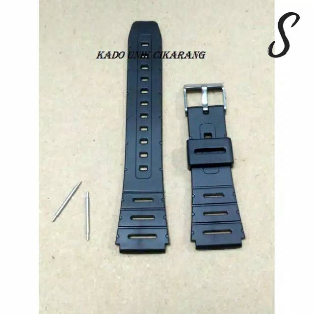 Tali Jam Tangan Casio Calculator CA53 CA-53 CA 53 Rubber Strap Tali Jam CASIO CALCULATOR