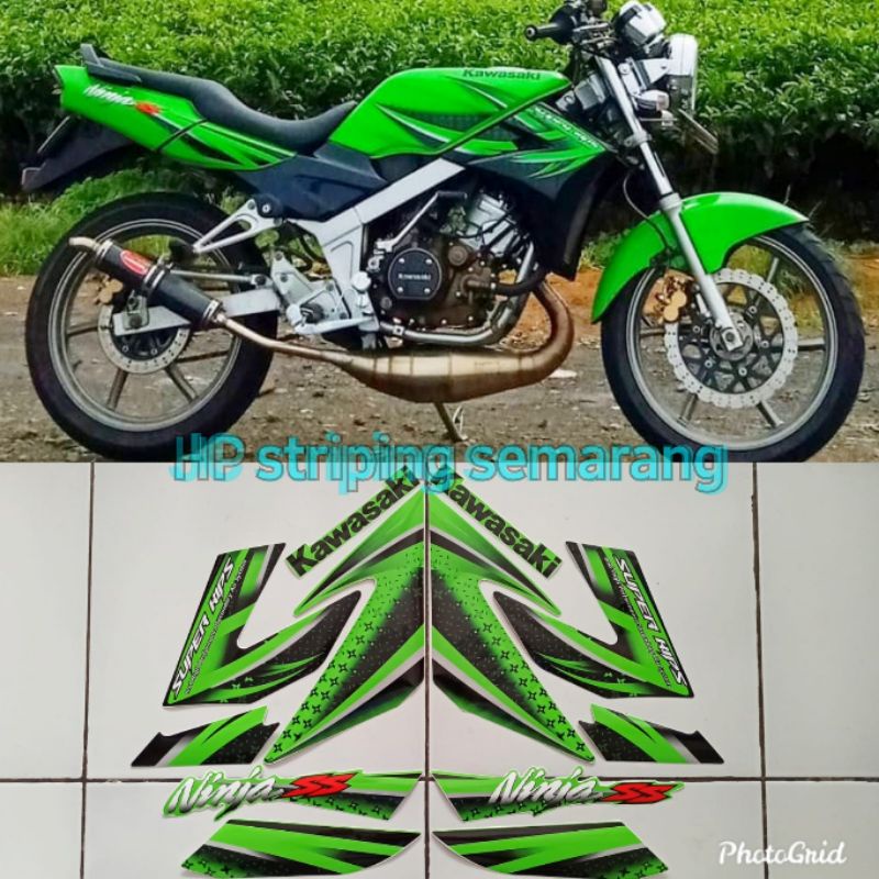 Striping Ninja SS th 2012 hijau