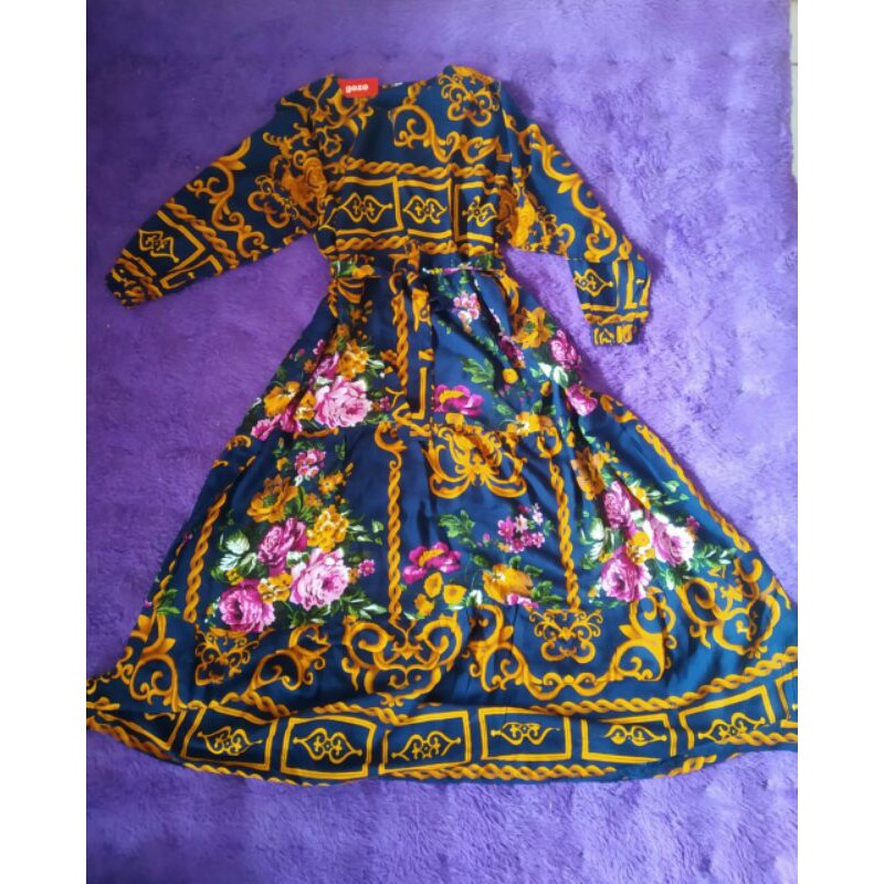 gamis rayon viscose premium (gozo)