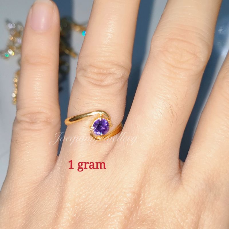 cincin emas muda 1 gram mata 1