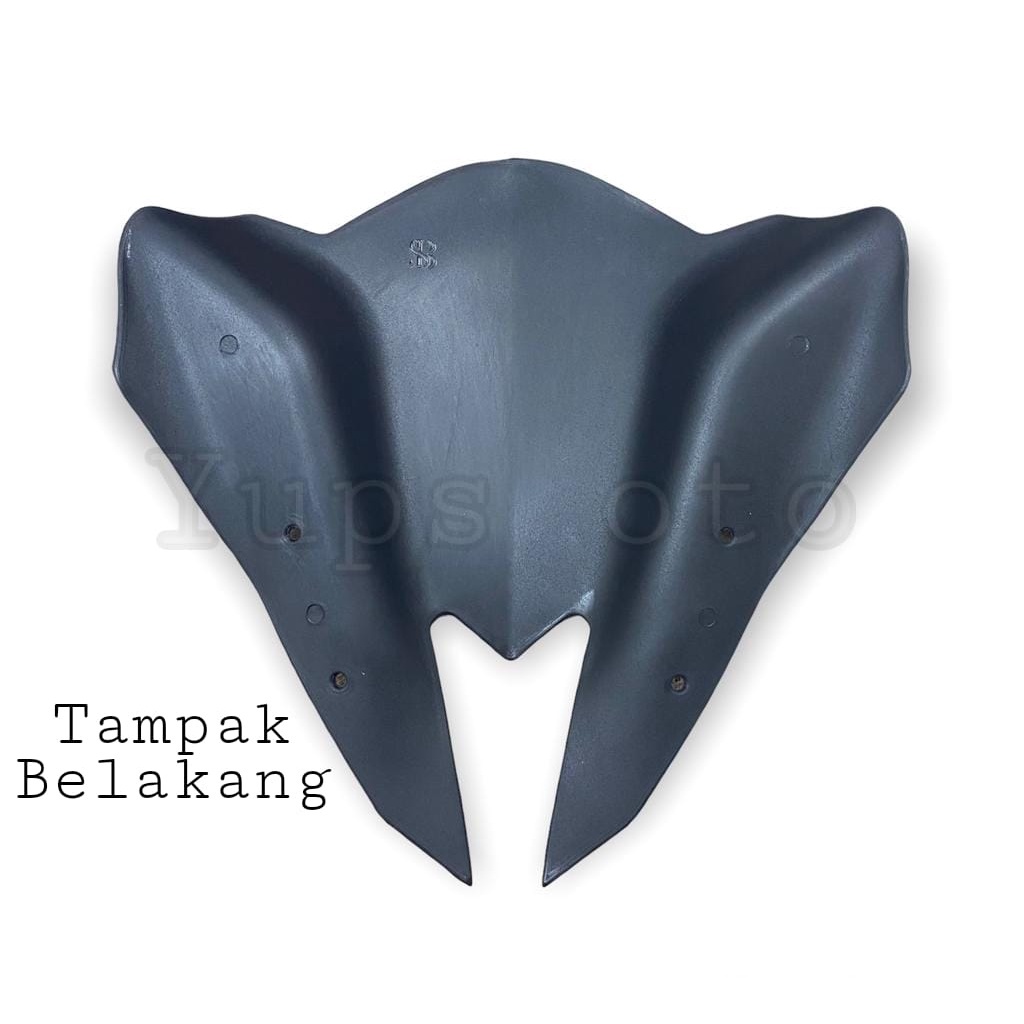 VISOR AEROX SERIES FULL HITAM KILAT MODEL TRANSFORMER BATMAN WINSHIELD WINSIL FULL BLACK BAHAN