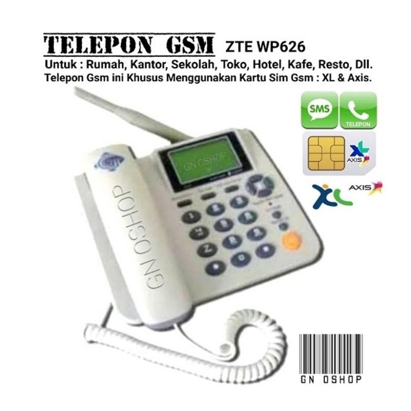 Telepon GSM Rumah Kantor - Telepon Telp Telpon Telephone Phone GSM Fwp Fwt GSM Fixed Wireless Phone