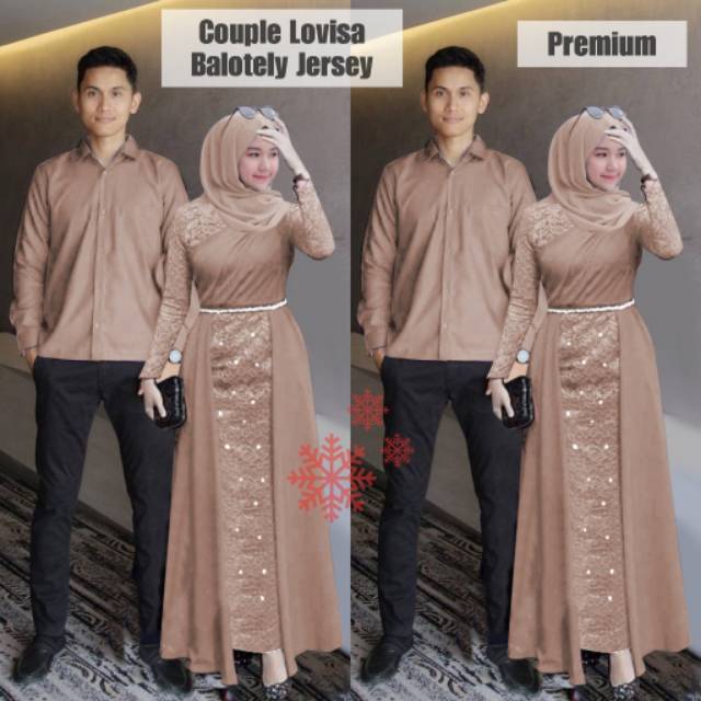 XC - Couple Lovisa Terbaru / Couple Fashion Muslim Trendy / Couple Best Seller