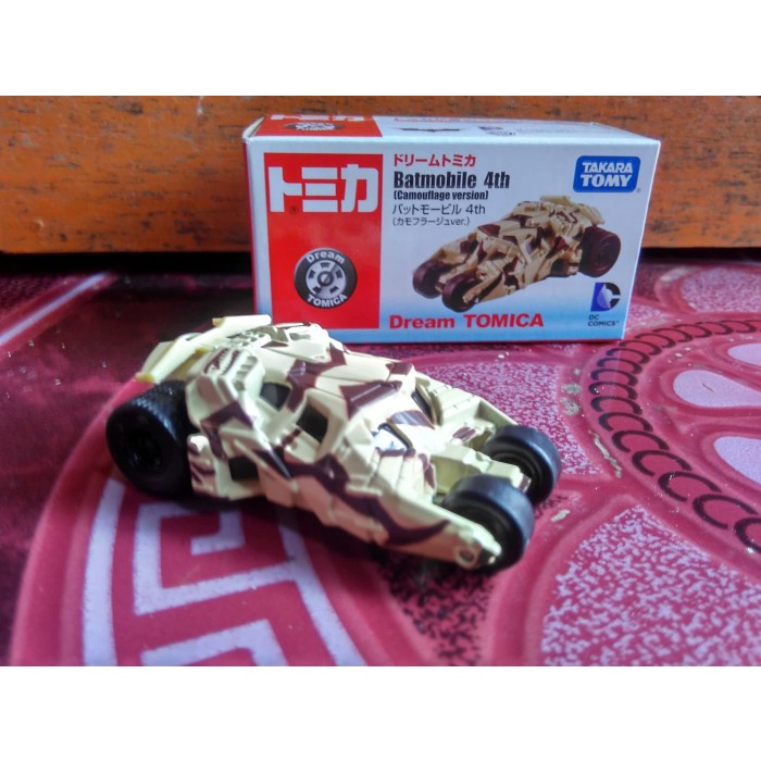 SIAP KIRIM Tomica Dream Batmobile 4Th Batman Diecast Miniatur Mobil Takara Tomy MURAH