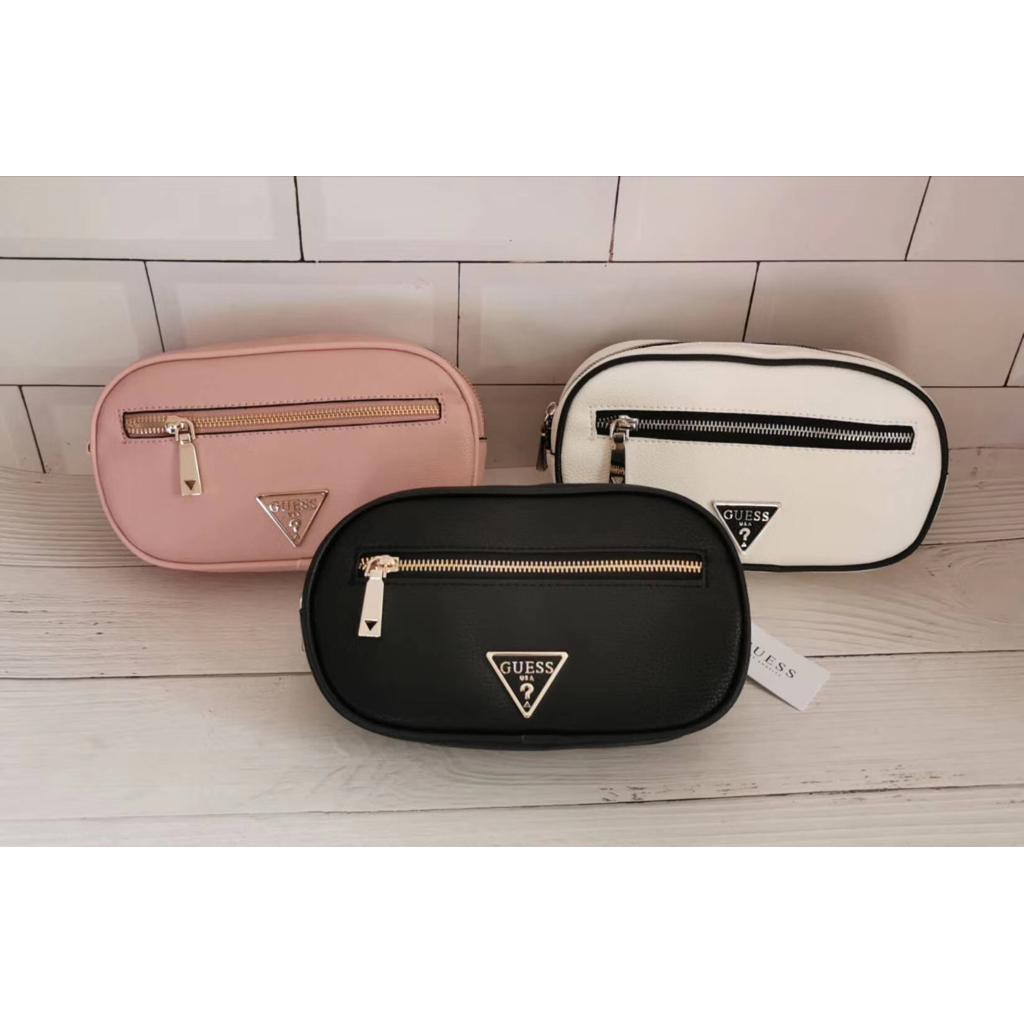 NEW ARRIVAL WAIST BAG GUESS CLASSIC NARITA FAUX LEATHER BELT BAG