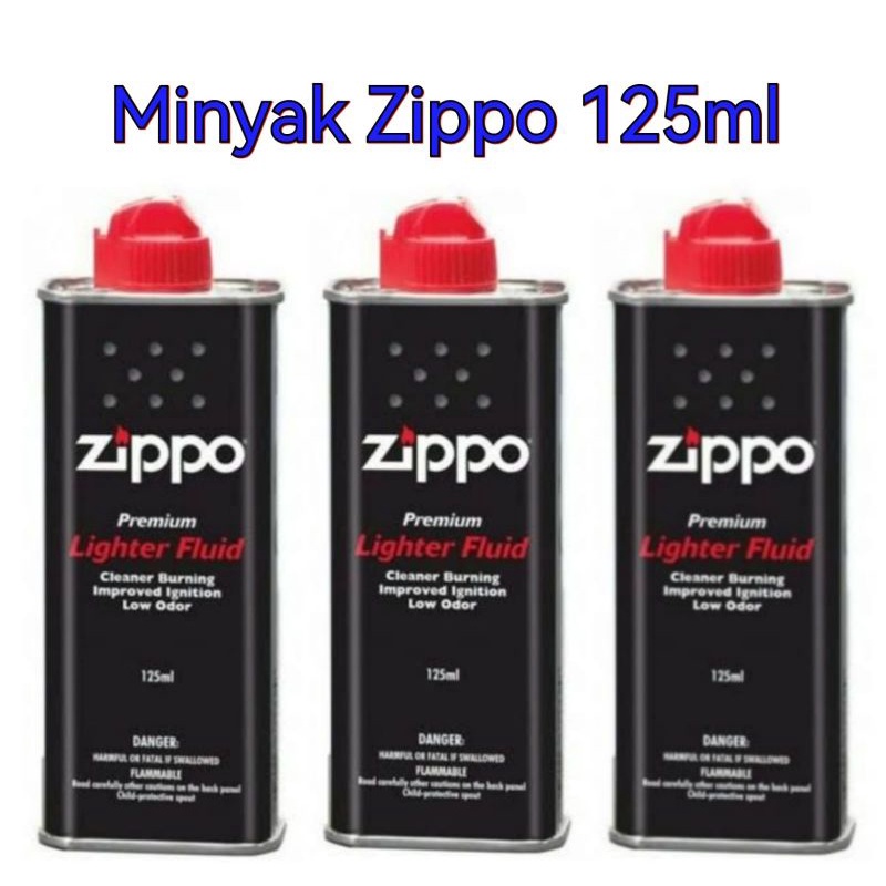 Zippo Minyak Refill Refil Isi Korek Api 125ml