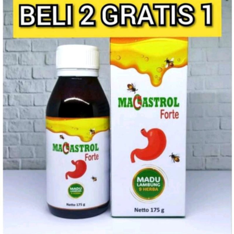 

BELI 2 GRATIS 1 Magastrol Forte (175grm) atasi maag gerd, asam lambung