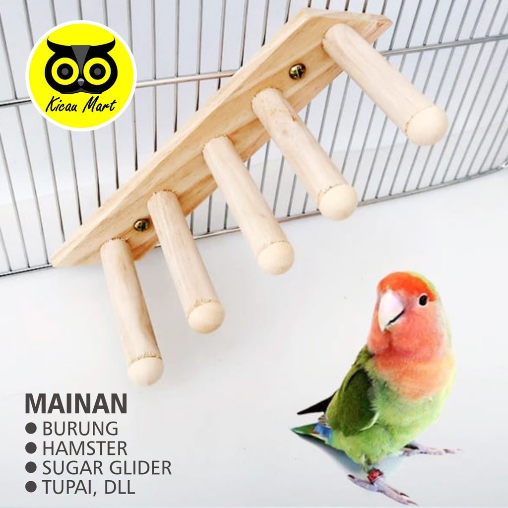 TANGKRINGAN RAILING SUSUN MAINAN BURUNG LOVEBIRD FALK SUNCONURE NURI BETET MAINAN HAMSTER GECKO TKRL