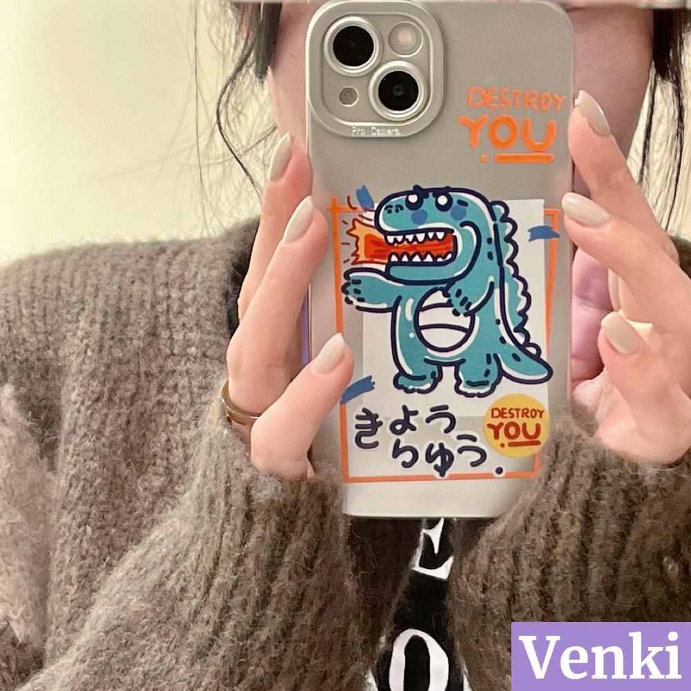 For iPhone 13 Pro Max iPhone Case Silicone Soft Case Luxury Electroplating Silver Angel Eye Protection Camera Shockproof Dinosaur Cartoon Style For iPhone 13 Pro Max iPhone 12 Pro Max iPhone 11 Pro Max iPhone 7 Plus iPhone XR XS MAX Max 12 Pro Plus/8 11