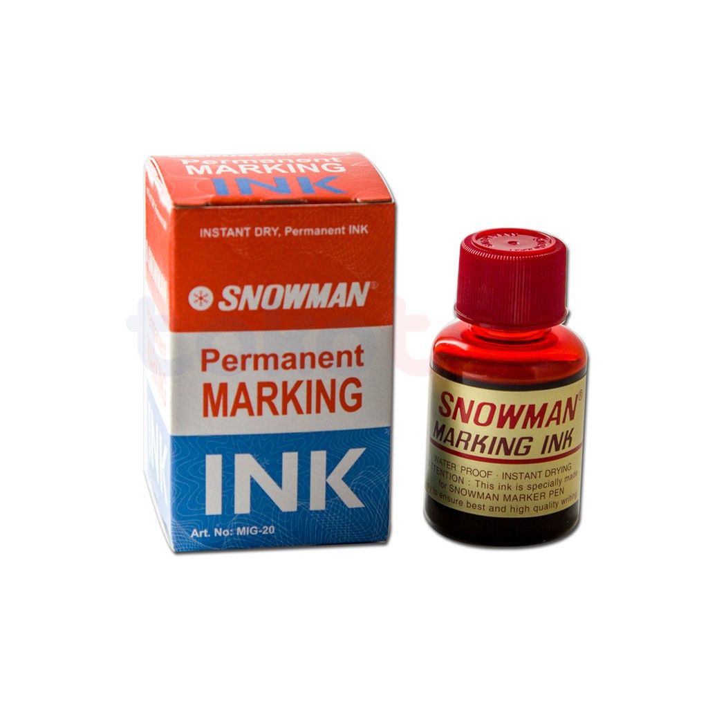

Tokotab - Tinta Refill Spidol Permanen SNOWMAN