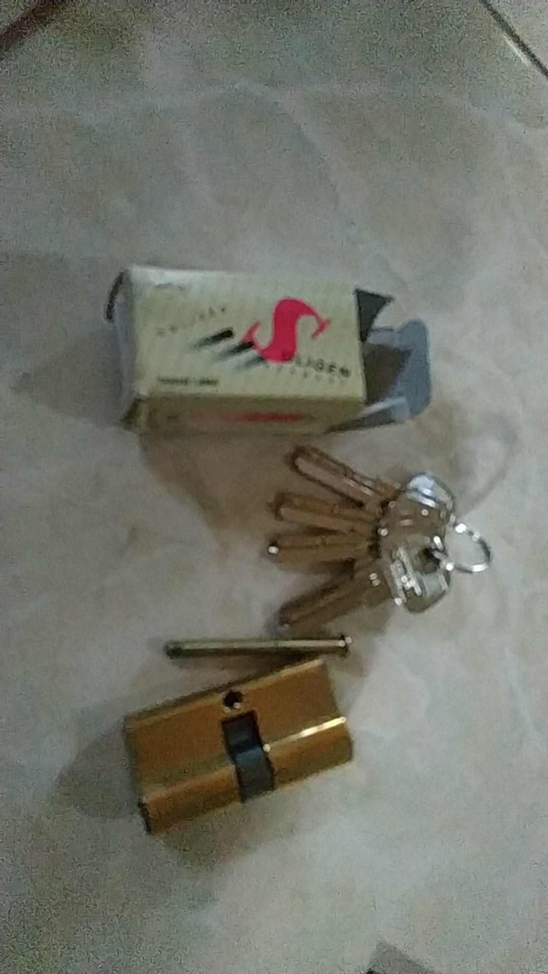 Anak Kunci Soligen Gp - Silinder Soligen Kuningan - Dalam Kunci - Kunci Pintu - Kunci Soligen